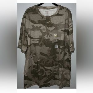 Red Head Brand Co Mens XL Camo Short Sleeve T-Shirt NWT Poly-Cotton Blend